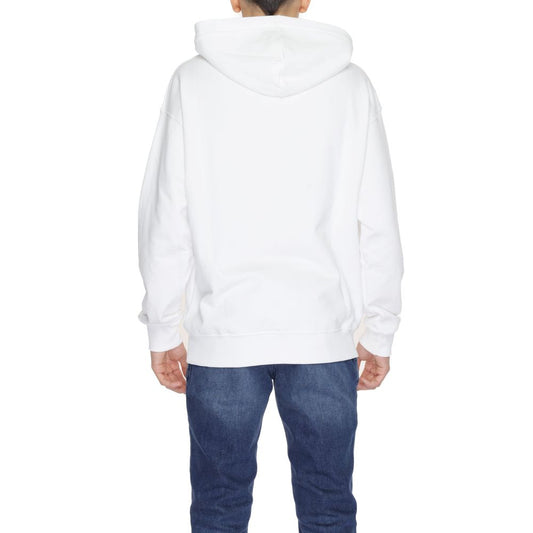 White Cotton Hoodie
