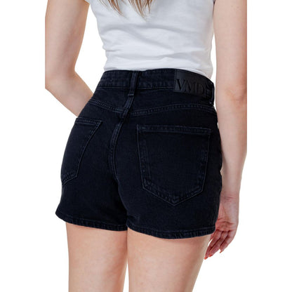 Black Cotton Shorts
