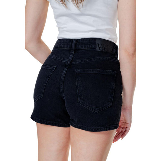 Black Cotton Shorts