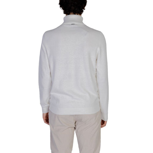 White Cotton Turtleneck