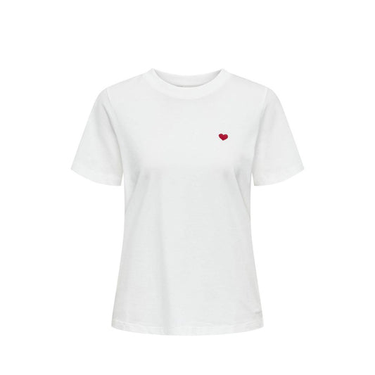 White Cotton T-Shirt