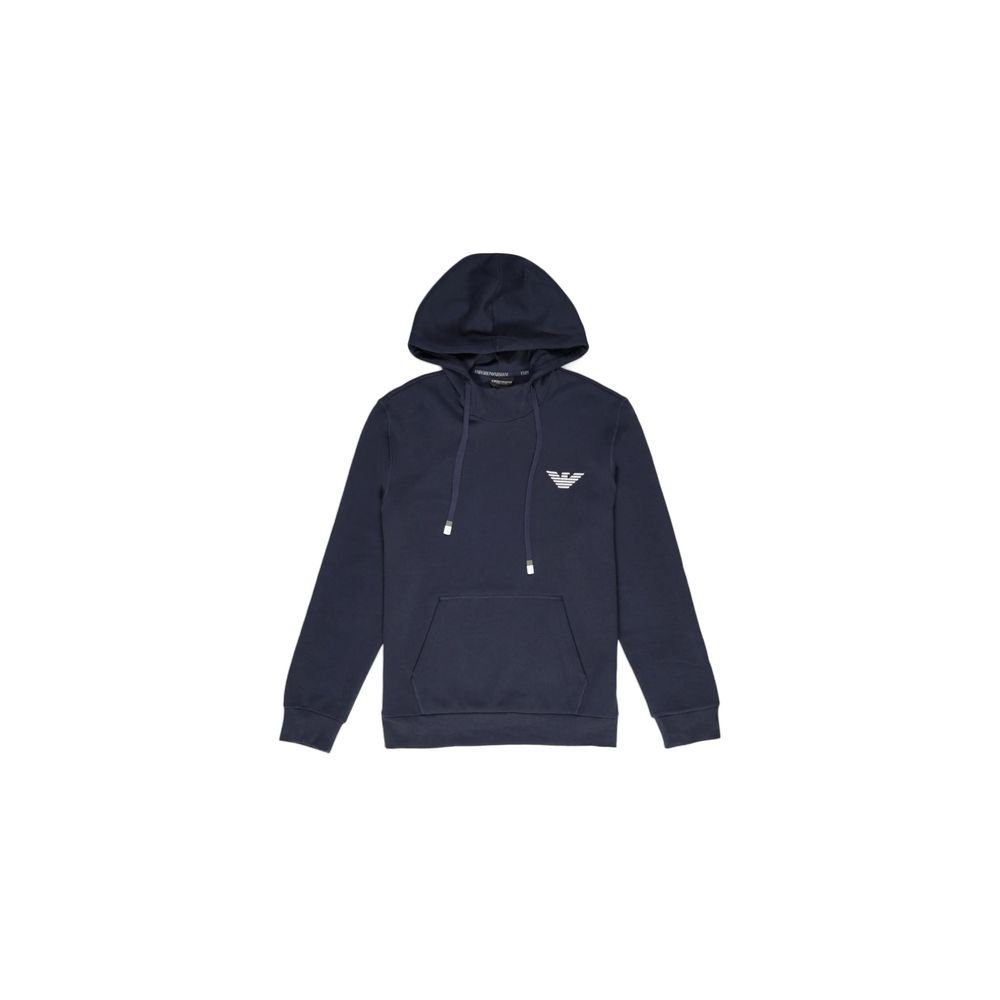 Blue Cotton Hoodie