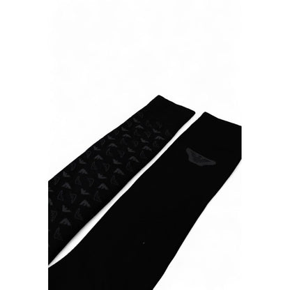 Black Cotton Socks