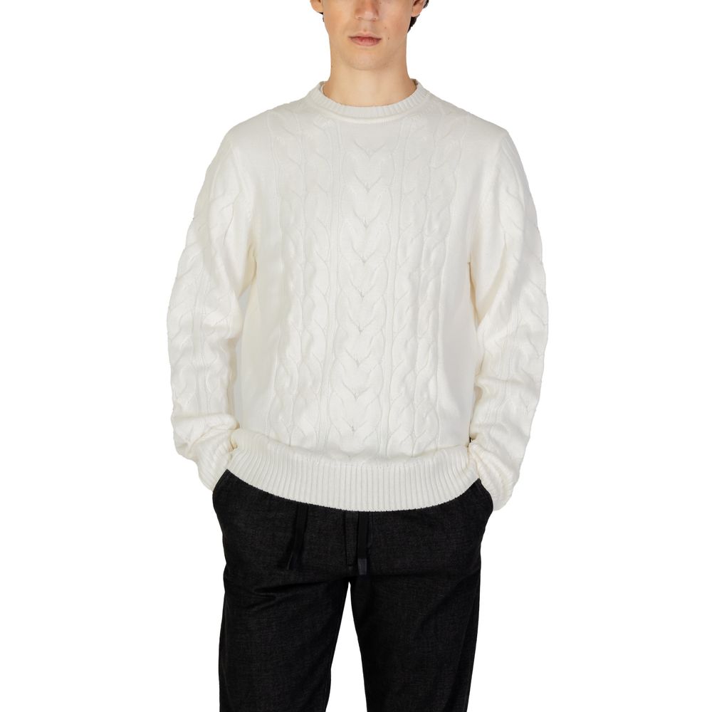 White Marabou Sweater