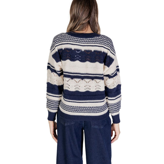 Blue Recycled Polyester Sweatshirt