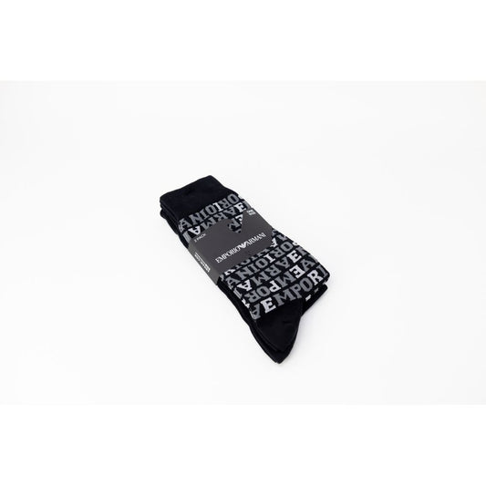 Black Cotton Socks