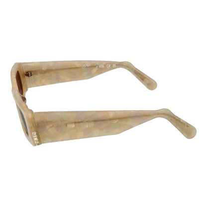 Cream Plastic Sunglasses