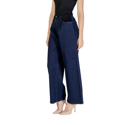 Blue Cotton Pant