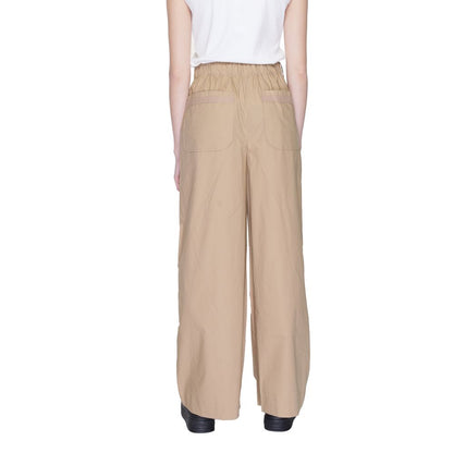 Beige Cotton Pant