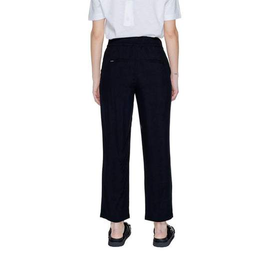 Black Viscose Pant