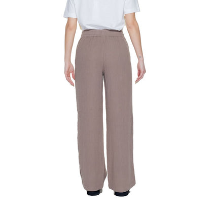 Brown Cotton Pant