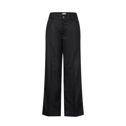 Black Linen Pant