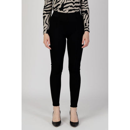 Black Viscose Leggings