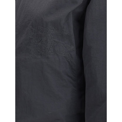 Brown Polyester Shell Jacket