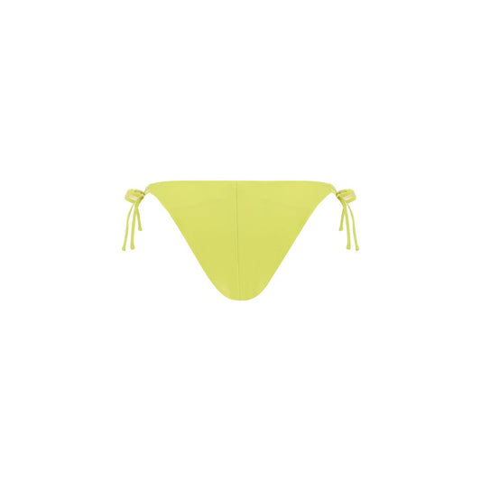 Yellow Polyamide Swim Briefs