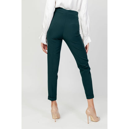 Green Polyester Pants