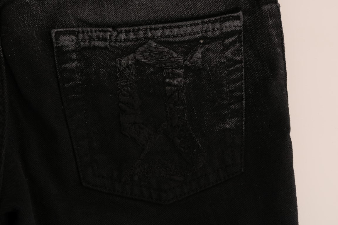 Gray Wash Cotton Stretch Regular Fit Jeans