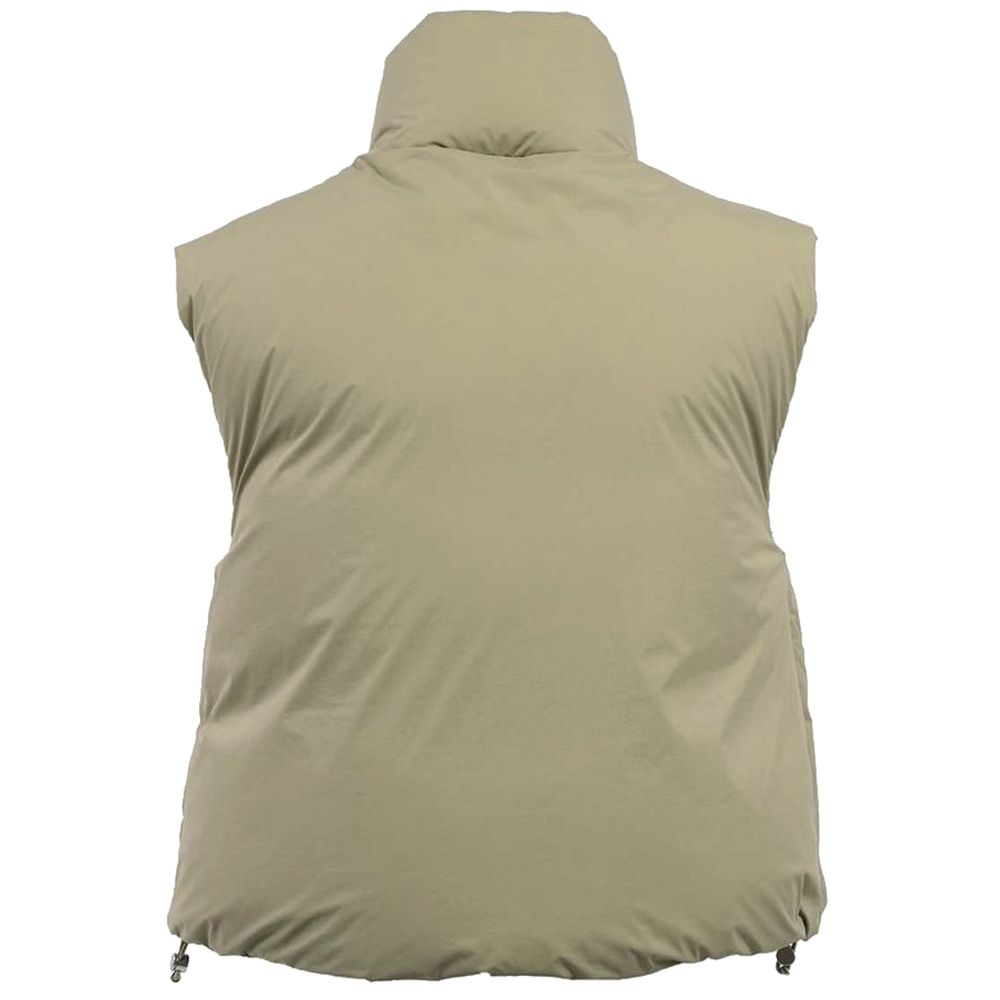 Green Nylon Women Vest