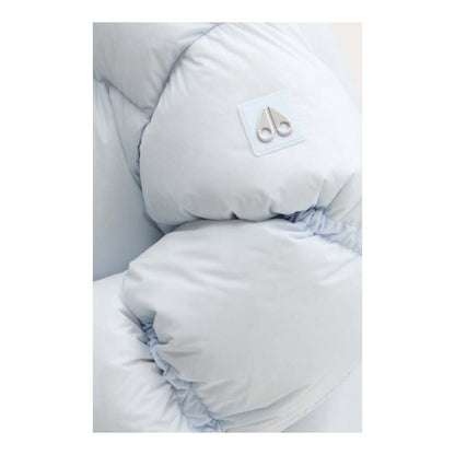 Light Blue Nylon Women Jacket