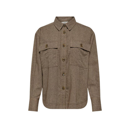 Beige Recycled Cotton Blouse