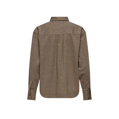 Beige Recycled Cotton Blouse