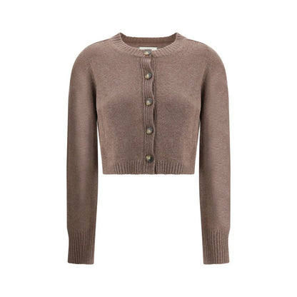 Brown Cashmere Cardigan