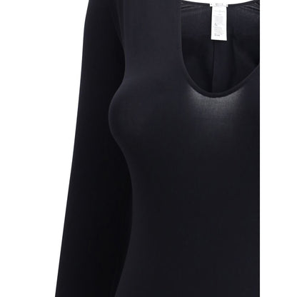 Black Polyamide Top