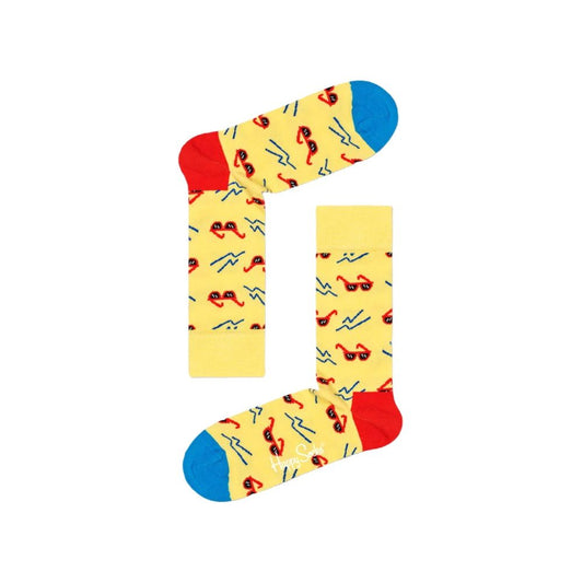 Yellow Cotton Socks