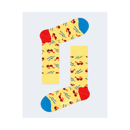Yellow Cotton Socks
