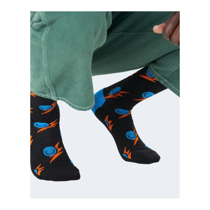 Black Cotton Socks