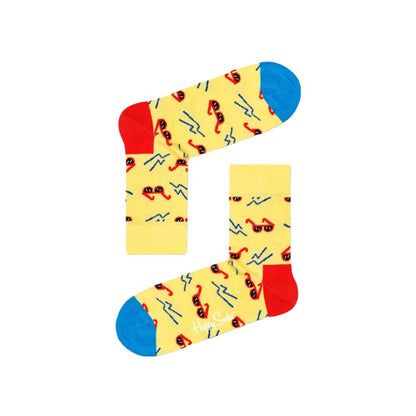 Yellow Cotton Socks