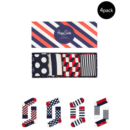 Blue Cotton Socks