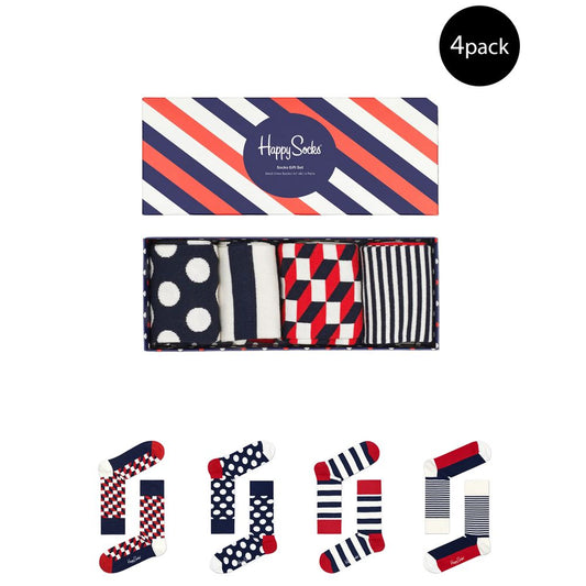 Blue Cotton Socks