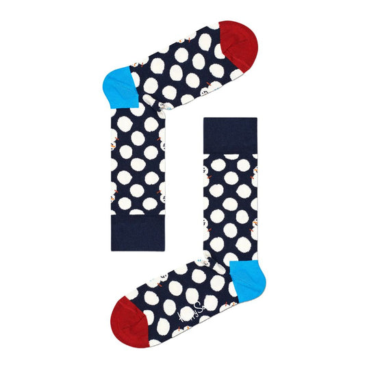 Blue Cotton Socks