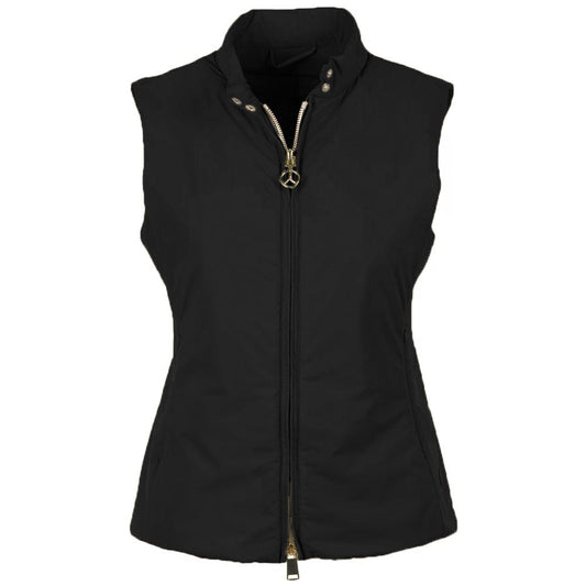 Black Nylon Women Vest