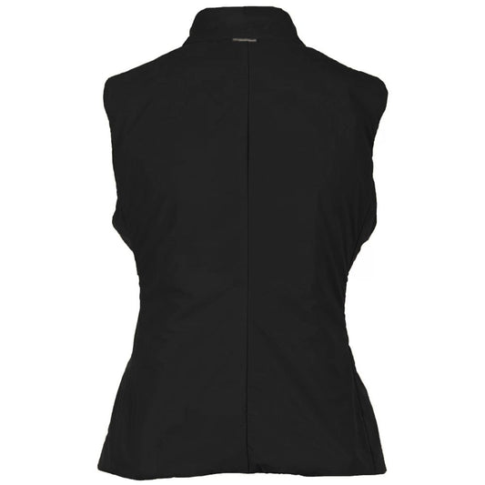 Black Nylon Women Vest