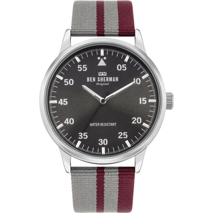 Gray Fabric Dress Watch