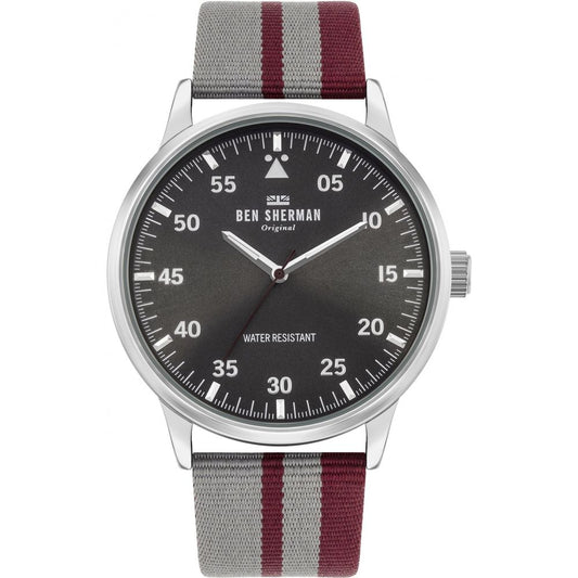 Gray Fabric Dress Watch