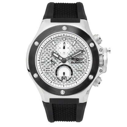 Black Rubber Bracelet Watch