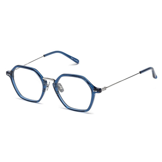 Blue Stainless Steel Glasses (Frames)