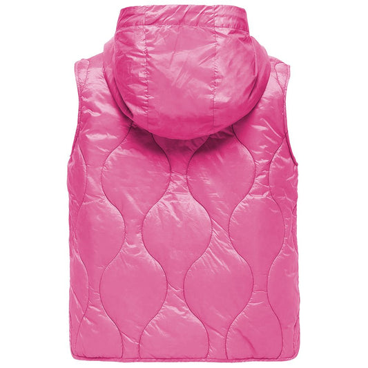 Fuchsia Polyamide Women Vest