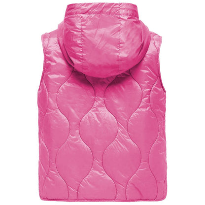 Fuchsia Polyamide Women Vest