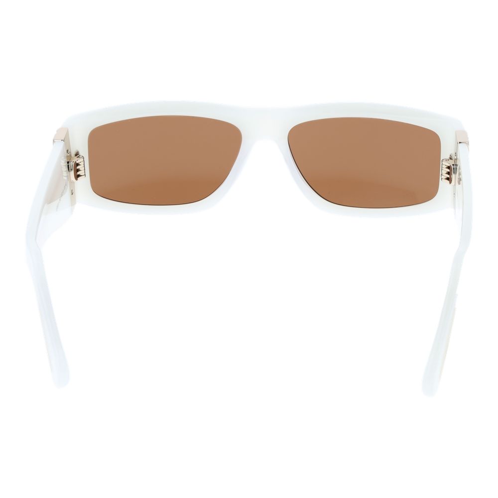 White Acetate Sunglasses