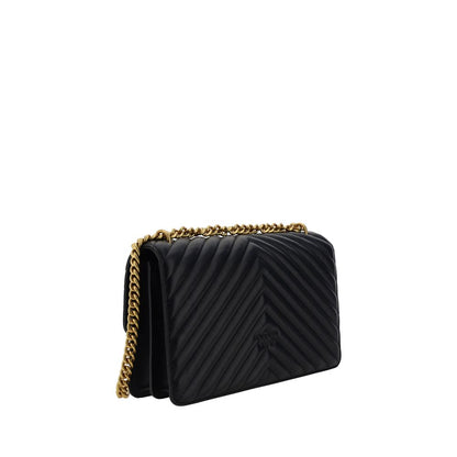 Black Calf Leather Bos Taurus Shoulder Bag