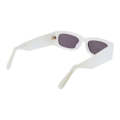 White Plastic Sunglasses