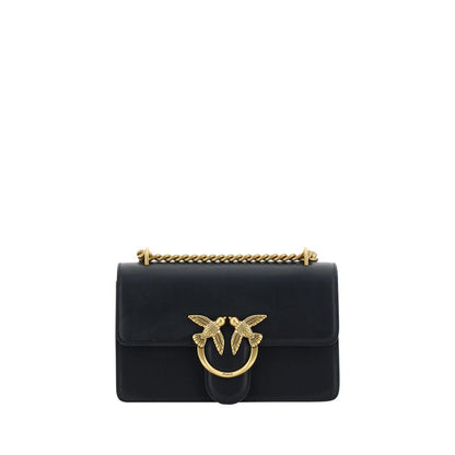 Black Calf Leather Bos Taurus Shoulder Bag