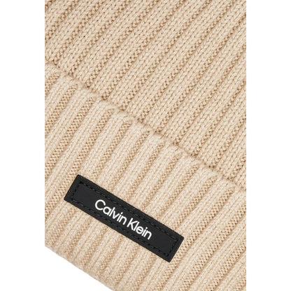 Beige Organic Cotton Cap (Baseball Hat)