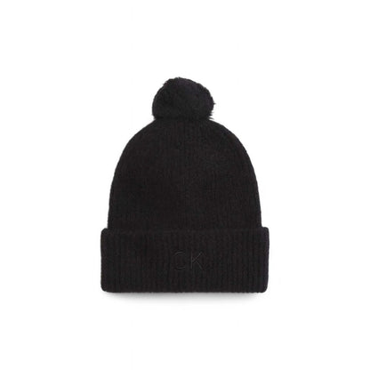 Black Alpaca Leather Cap (Baseball Hat)