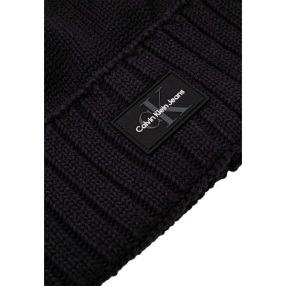 Black Cotton Cap (Baseball Hat)