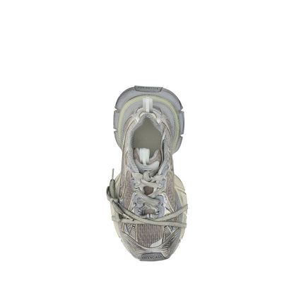 Multicolor Polyester Athletic Sneakers